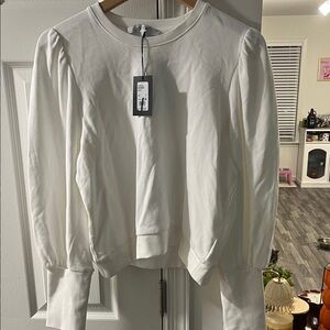 Joes puff sleeve sweatshirt